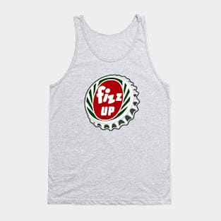 Vintage Fizz Up Soda Bottlecap Tank Top